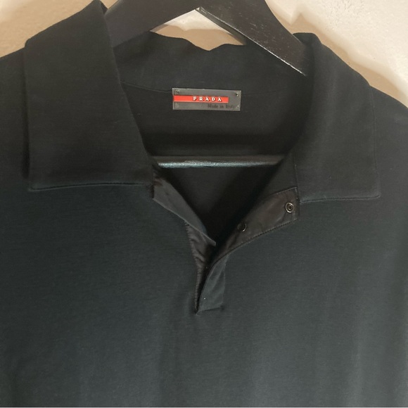 Prada Other - PRADA Black  POLO SHIRT Size XL Excellent condition